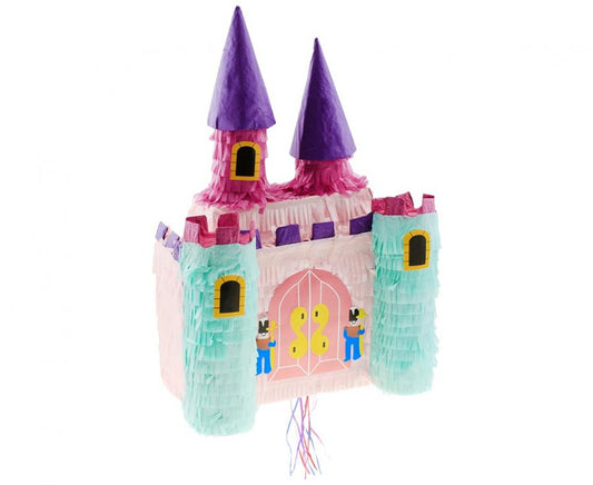 Princess Castle piñata, size 25 × 17 × 42 cm