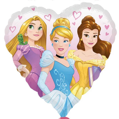 Heart Multi-Princess 18" M (W)