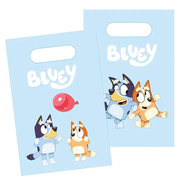 Bluey Paper Loot Bags (8) 15.8 x 23.6 cm