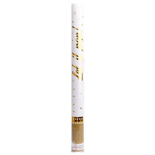 Confetti Cannon Gold 60cm