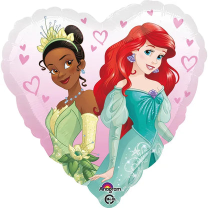 Heart Multi-Princess 18" M (W)