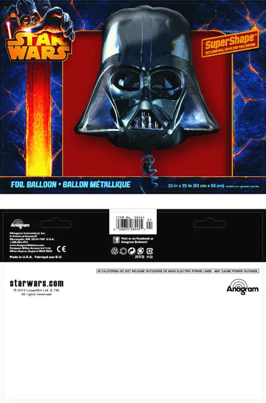 Shape Darth Vader Helmet 63x63cm (W)