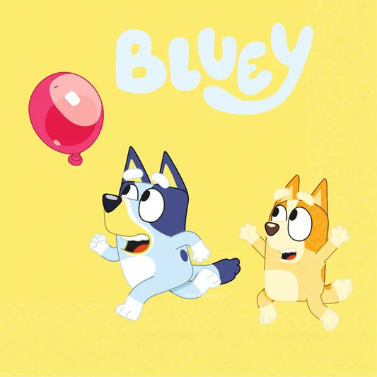 Bluey Napkins (16) 33 x 33 cm