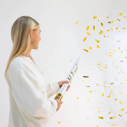 Confetti Cannon Gold 60cm
