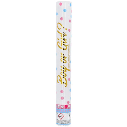 Confetti Cannon Gender Reveal Girl 40cm