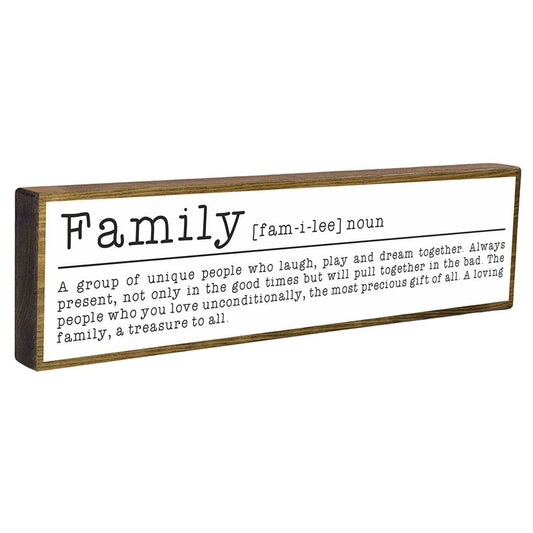 Family Mini Rustic Sign