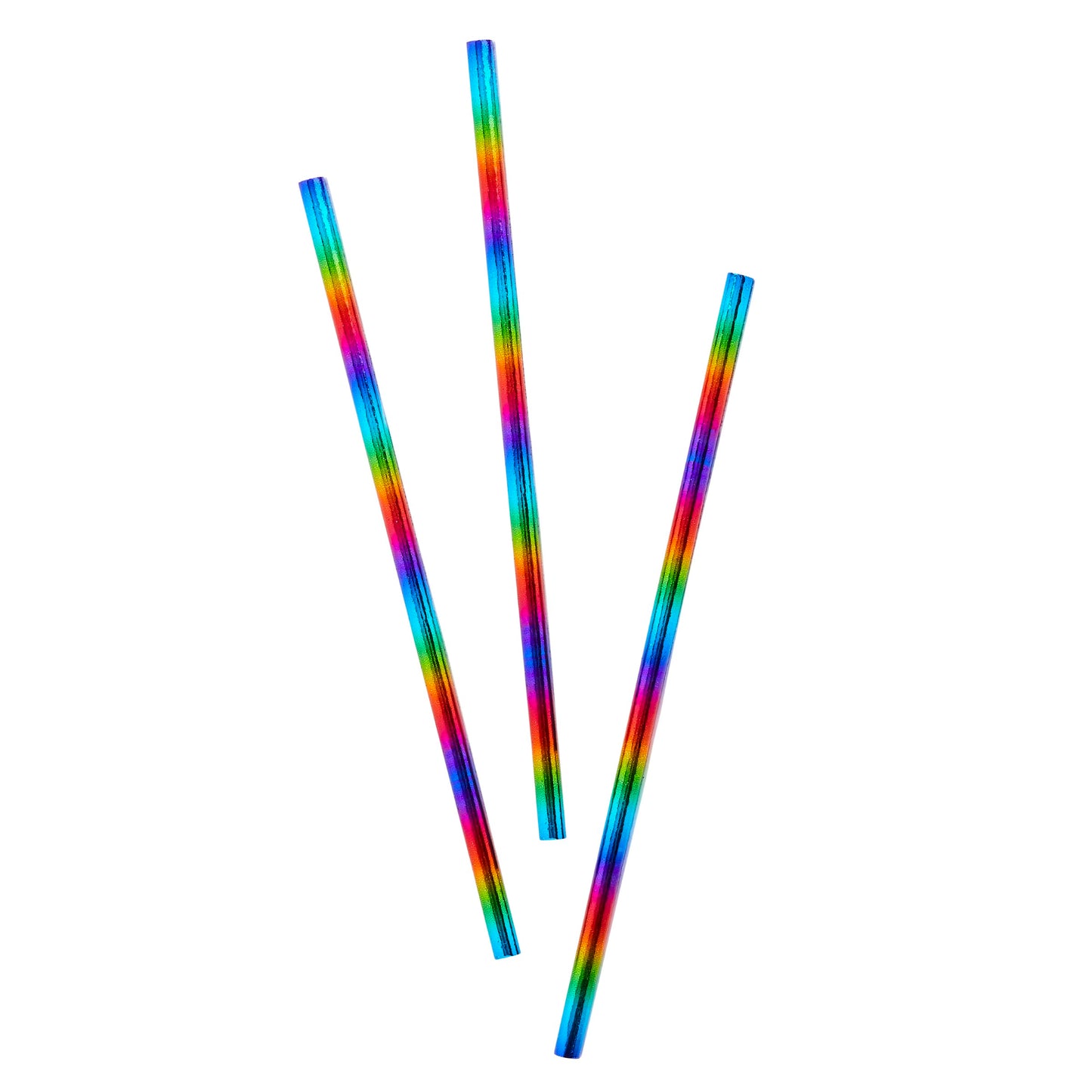 Rainbow Paper Straws - Pack of 20