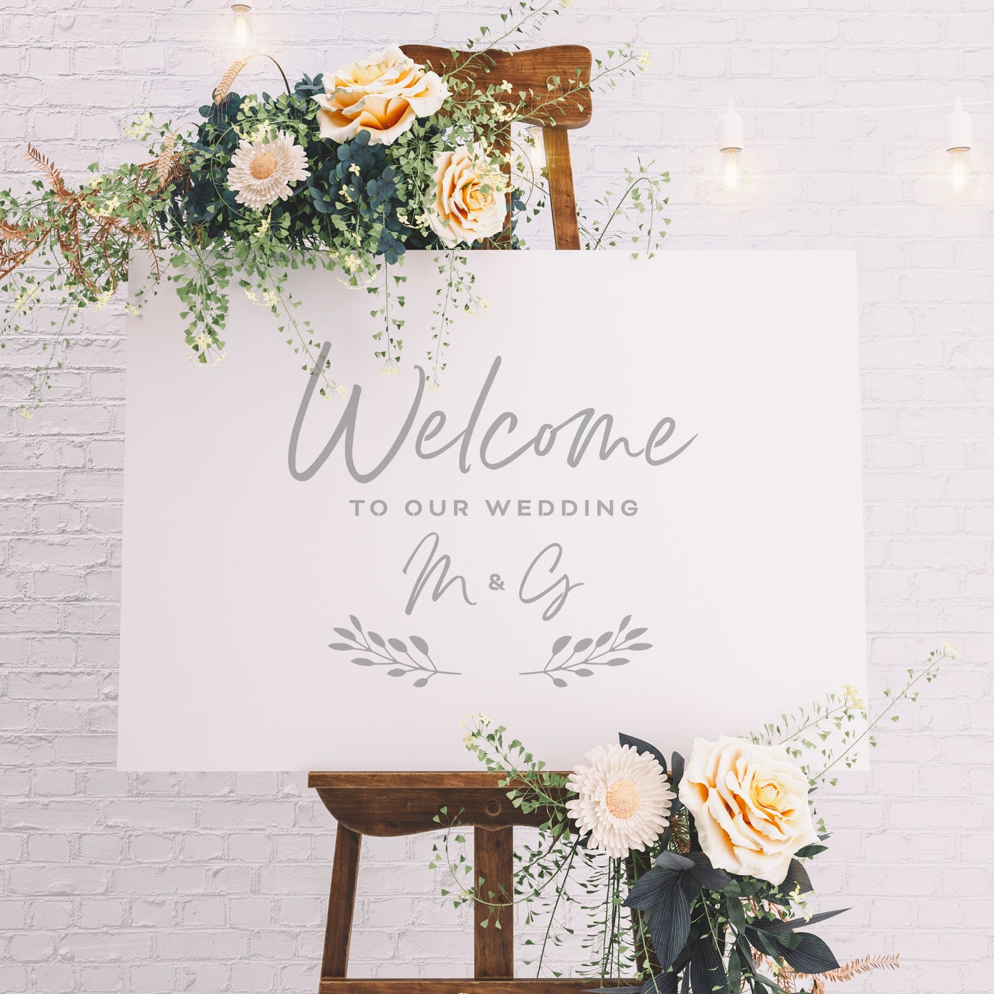 Wedding Letter Stencils - Pack of 4