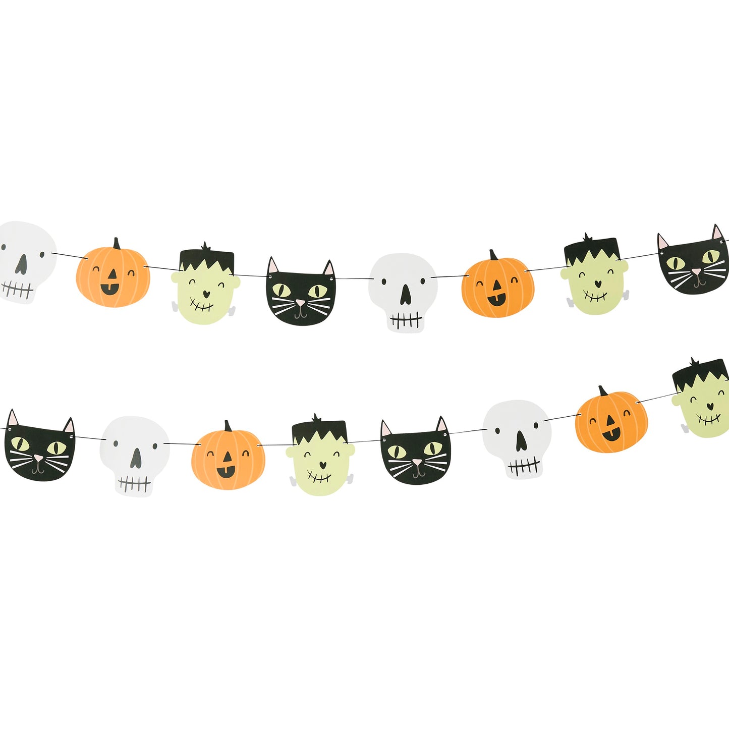 Spooky Friends Card Garland 2m