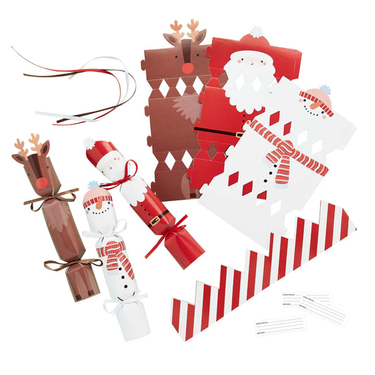DIY Festive Friends Cracker Kit - Pack of 6