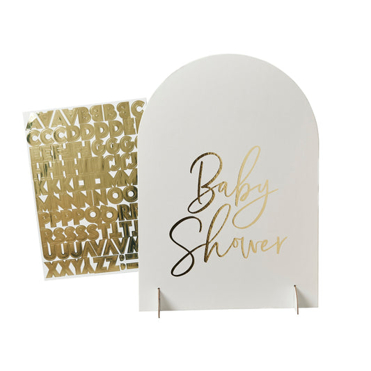 Baby Shower Customisable Sign
