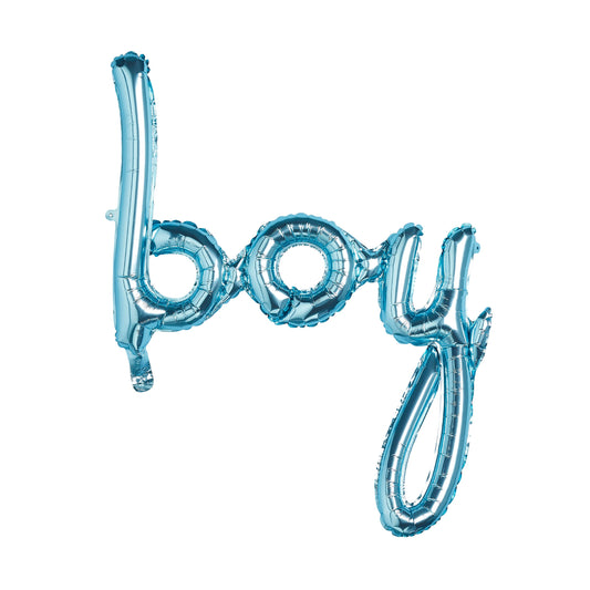 Blue 'Boy' Foil Balloon