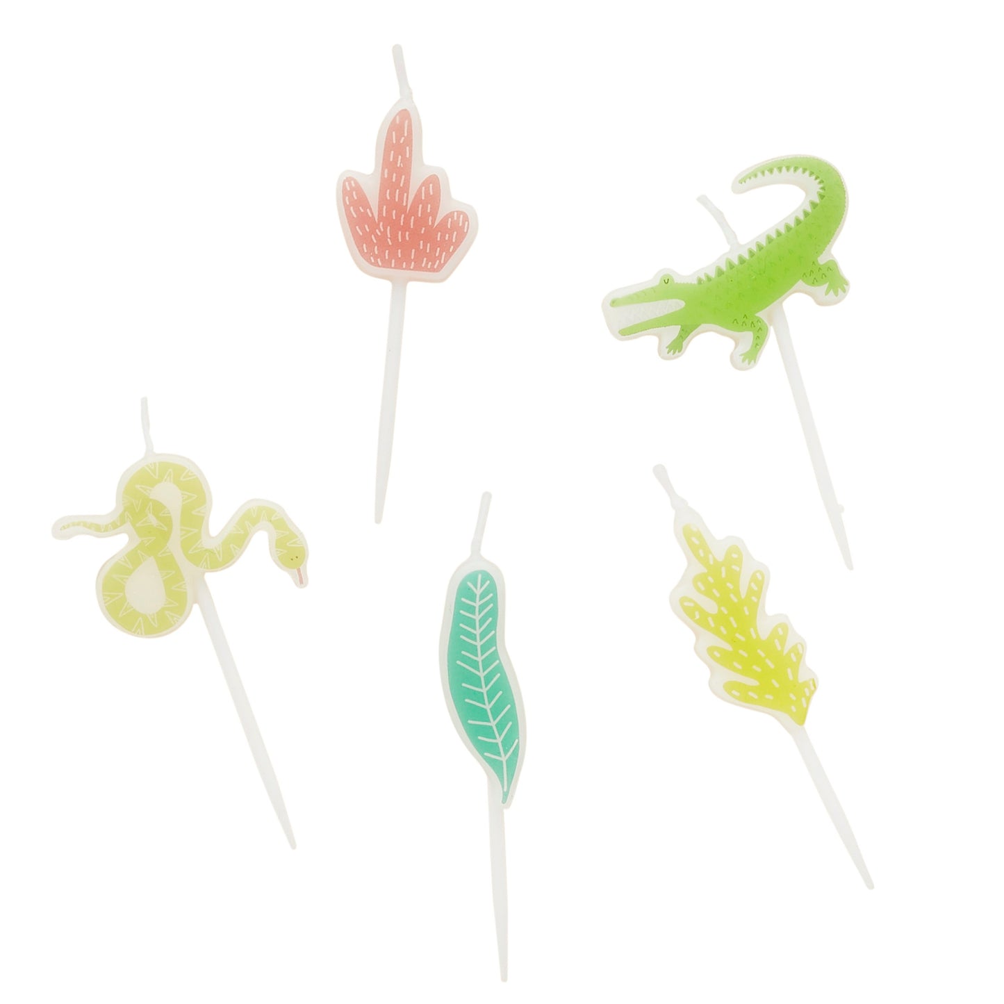 Jungle Candles - Pack of 5