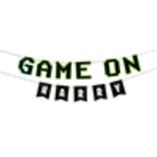 Game On Customisable Card Banner x2 2m