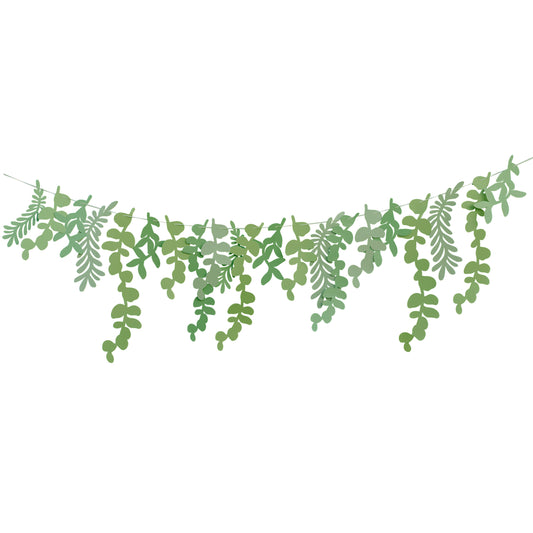 Botanical Leaf Card Decorations 2m