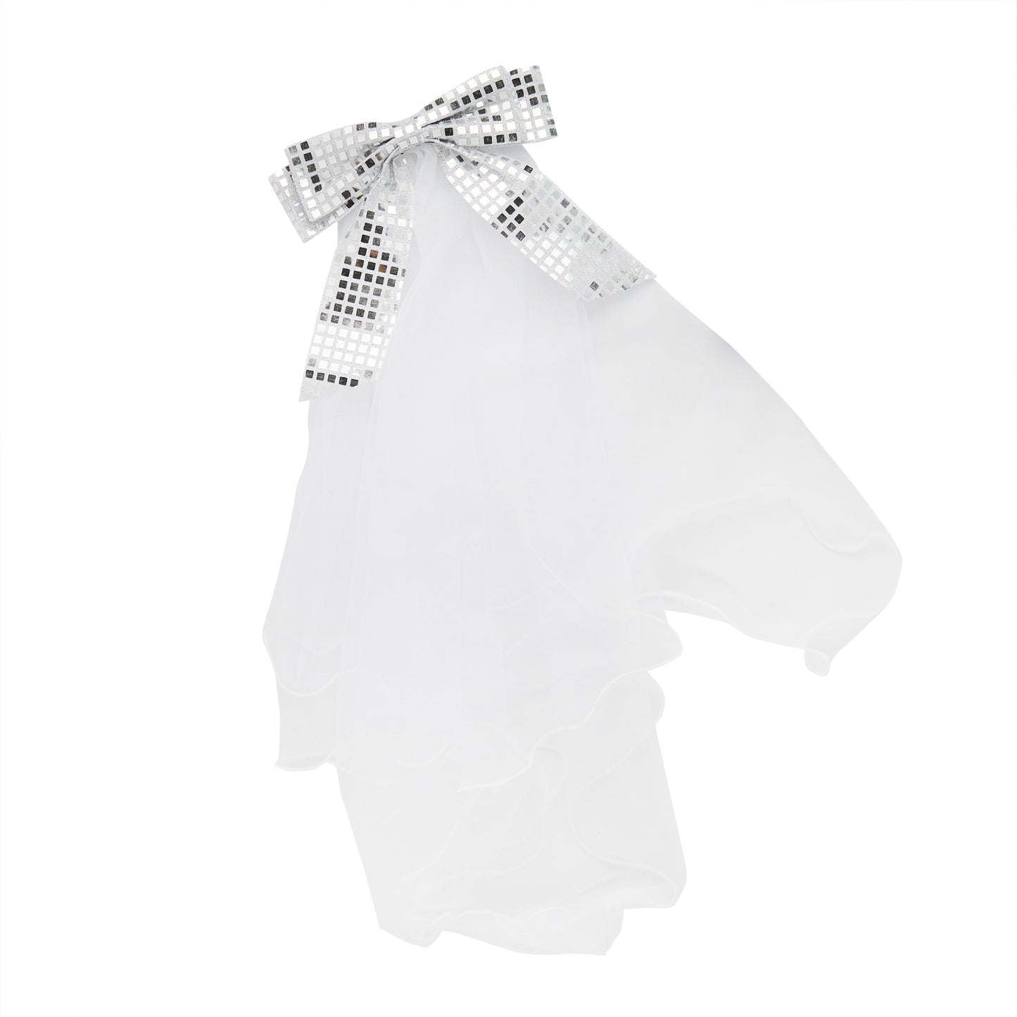Disco Bow Veil - Pack of 1
