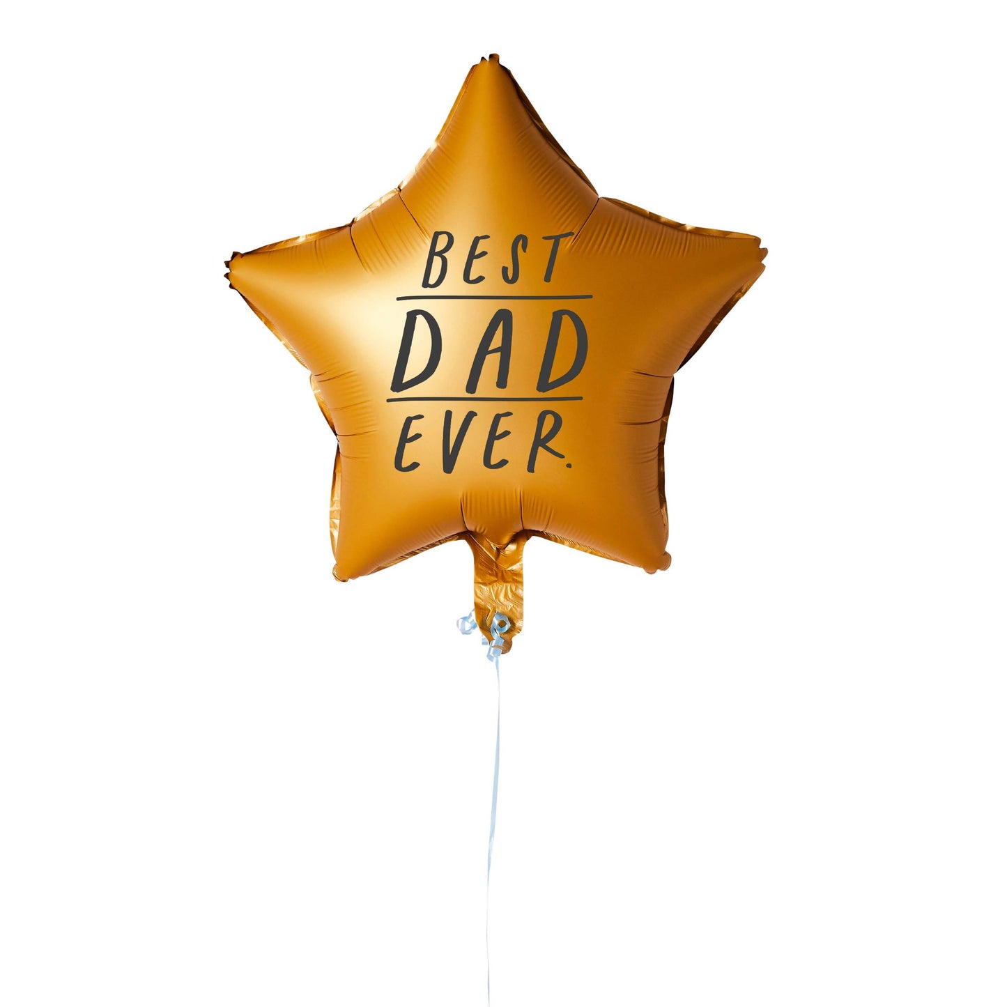 GOLD BEST DAD EVER STAR 18 FOIL BALLOON