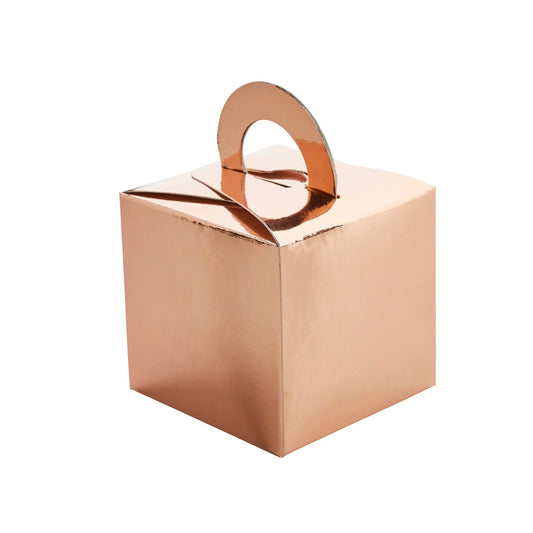 Rose Gold Balloon Weight Box - Pack of 5