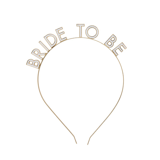 Bride to Be Metal Headband