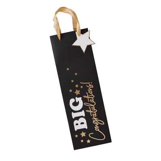 Big Congratulations Bottle Gift Bag - Pack of 1