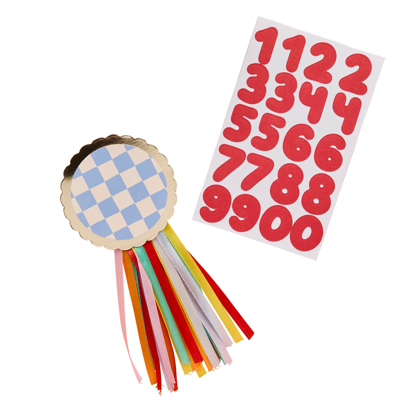 Playful Brights Customisable Birthday Badge