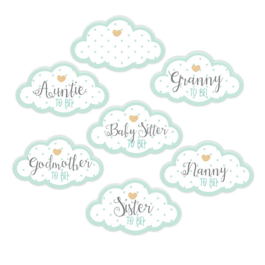 Unisex Guest Stickers - Pack of 18