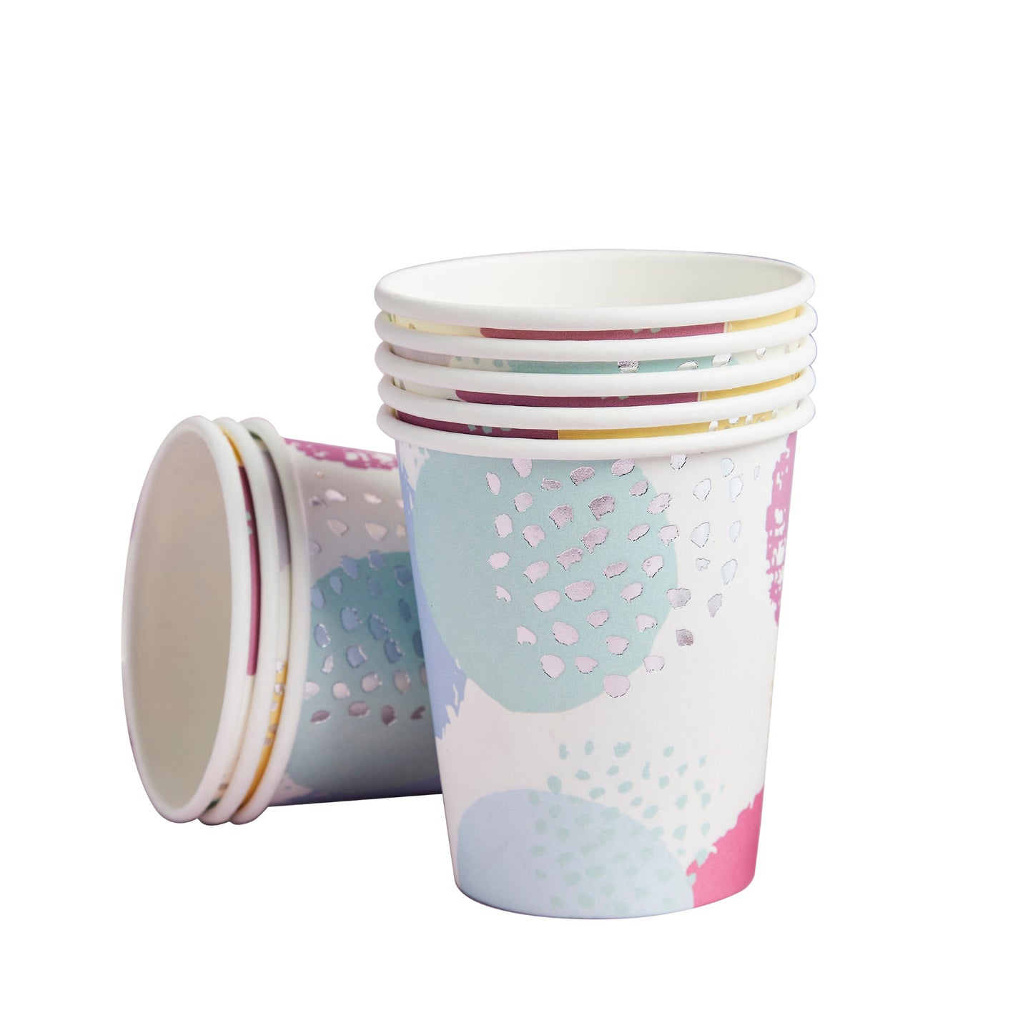 Pastel Pop Paper Cups - Pack of 8