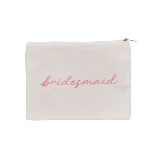 Bridesmaid Cotton Pouch