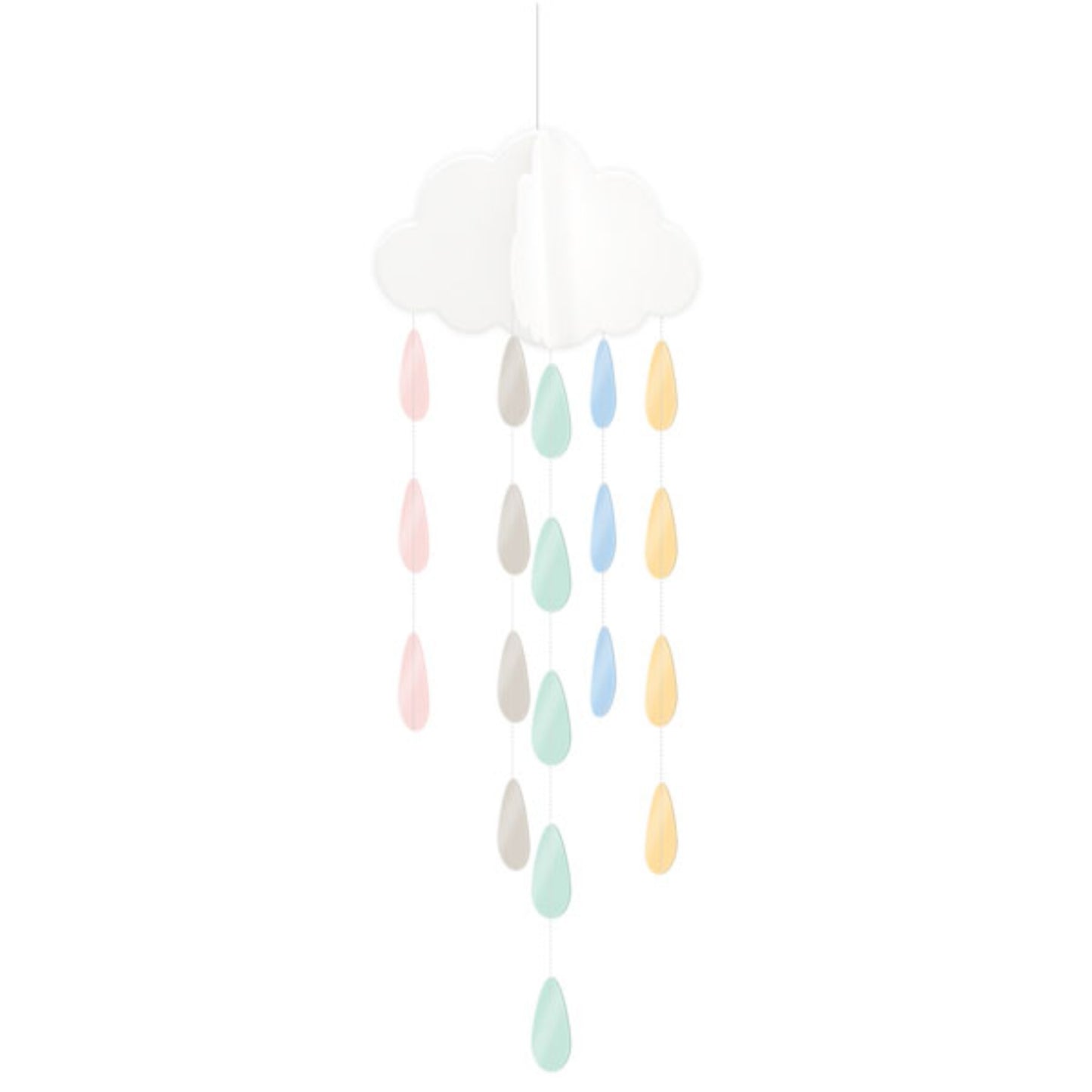BABY HANGING CLOUD DECORATION 2PK