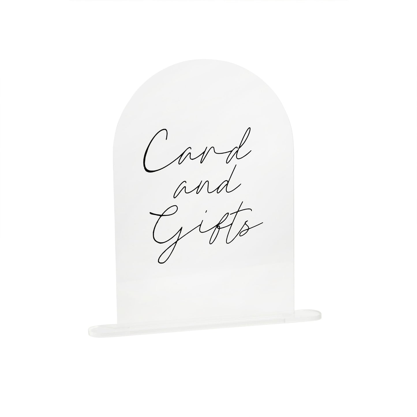 Cards & Gifts Acrylic Sign