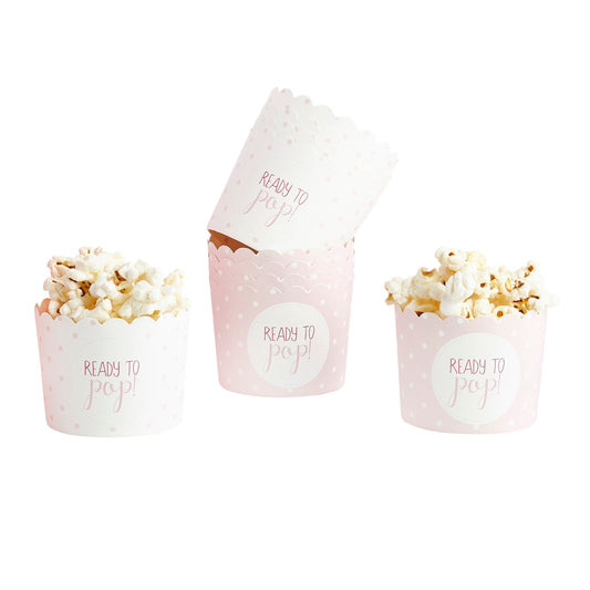 Pink 'Ready To Pop' Food Cups - Pack of 10