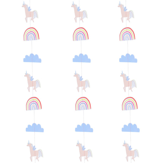 Unicorn Hanging Decoration 5m