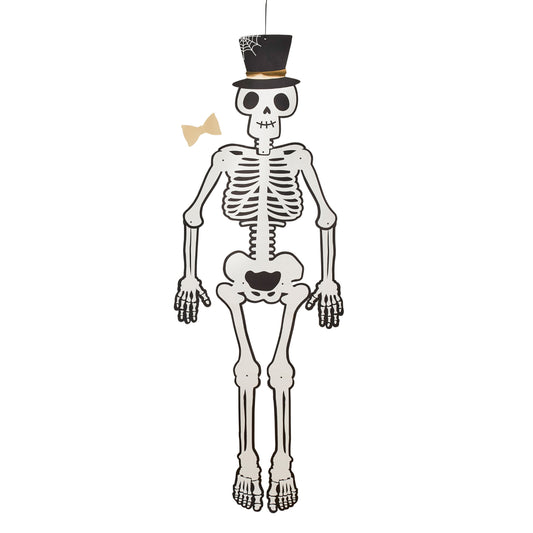Hanging Skeleton Glow In The Dark Game