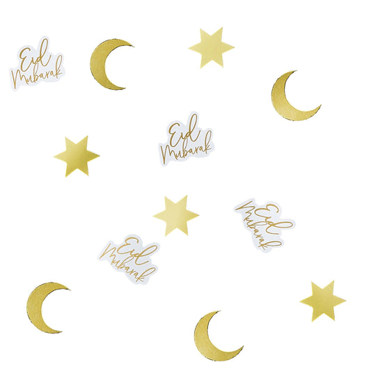 Eid Mubarak Card Table Scatter 10g