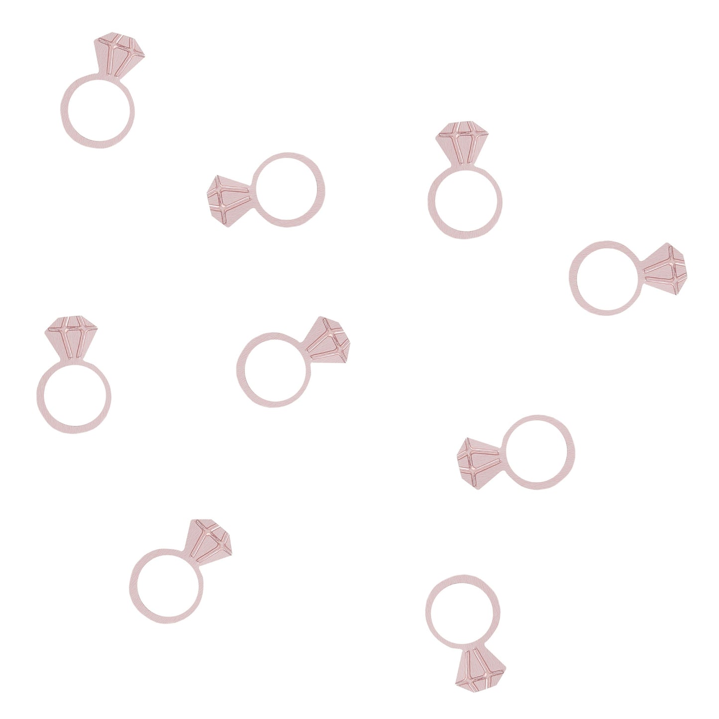 Rose Gold Ring Table Scatter 14g