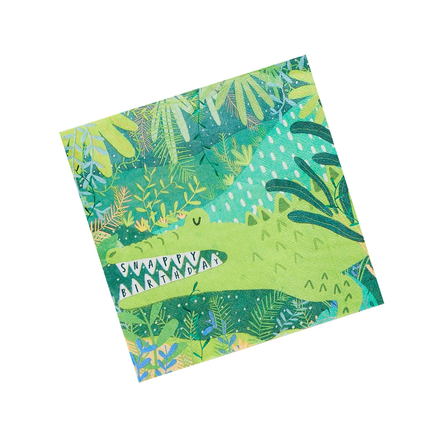 Crocodile Paper Napkins - Pack of 16