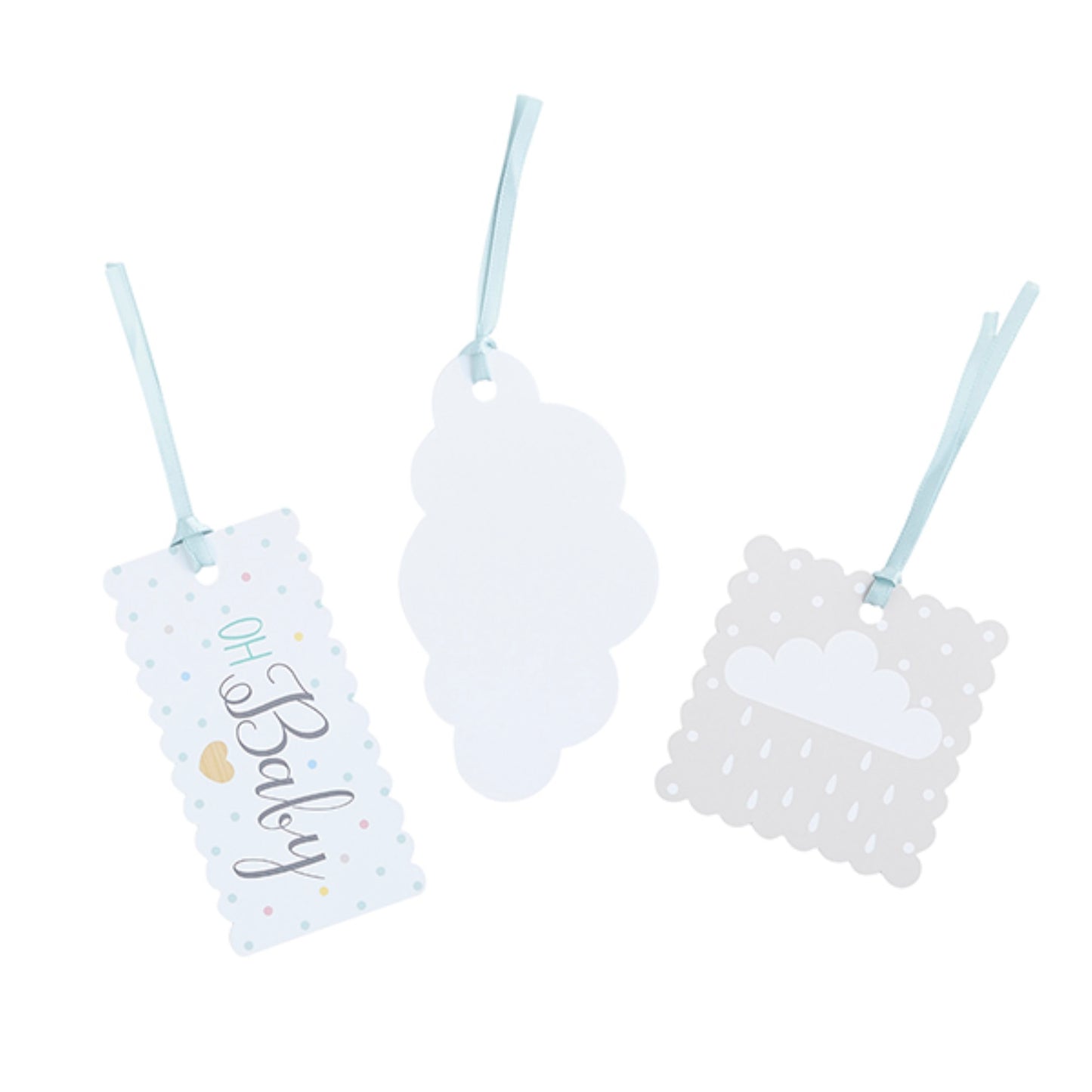 Unisex Paper Gift Tags - Pack of 3