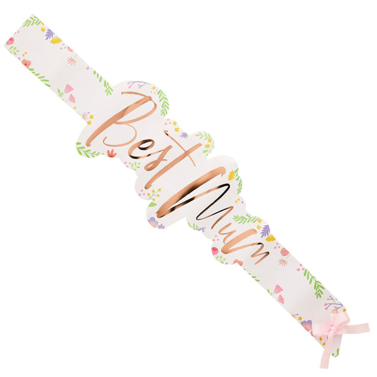 'Best Mum' Sash
