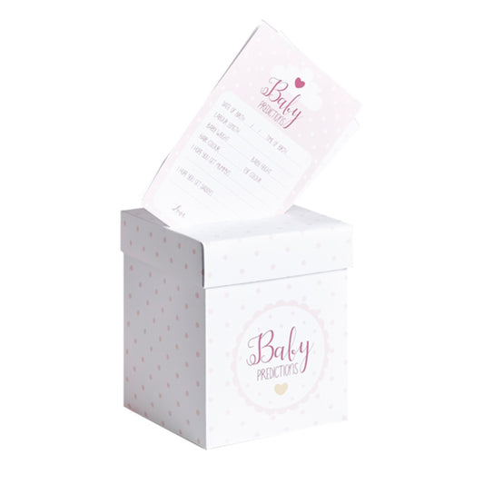 Pink Post Box & Prediction Cards Set