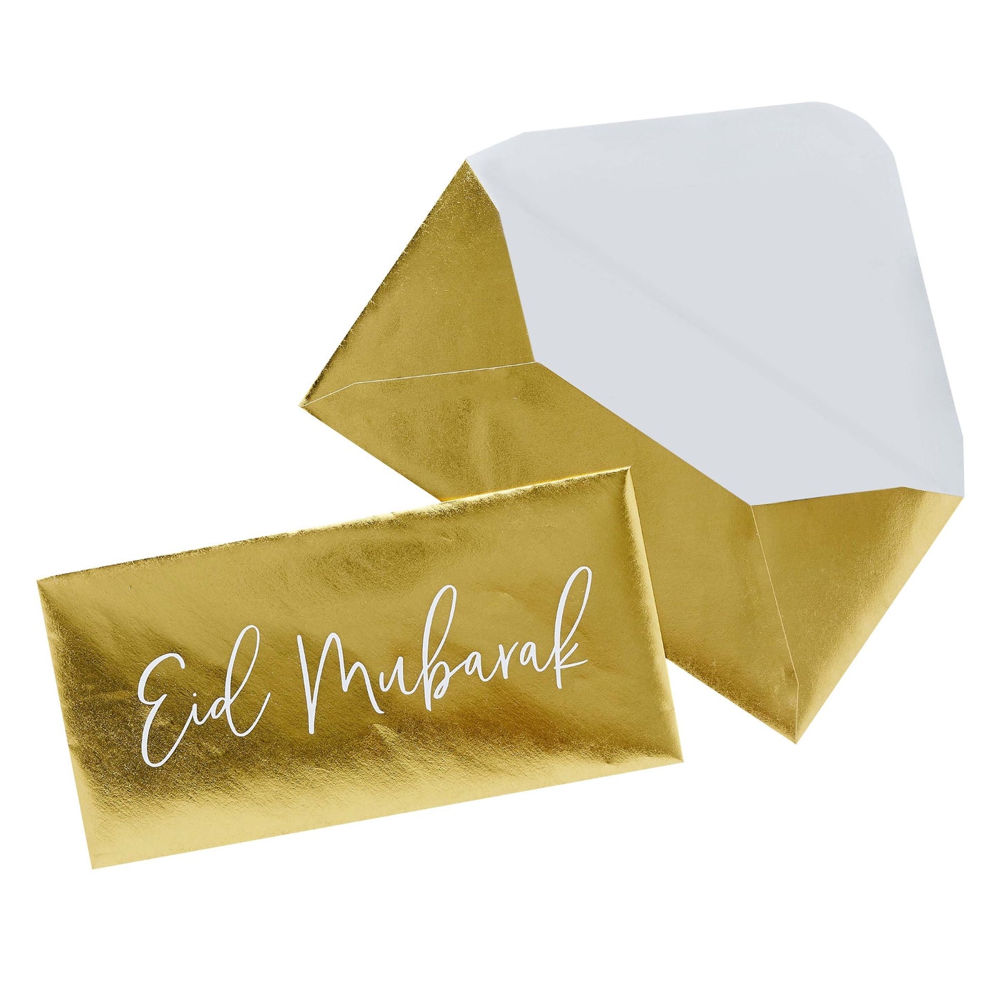 Gold 'Eid Mubarak' Money Envelopes - Pack of 5