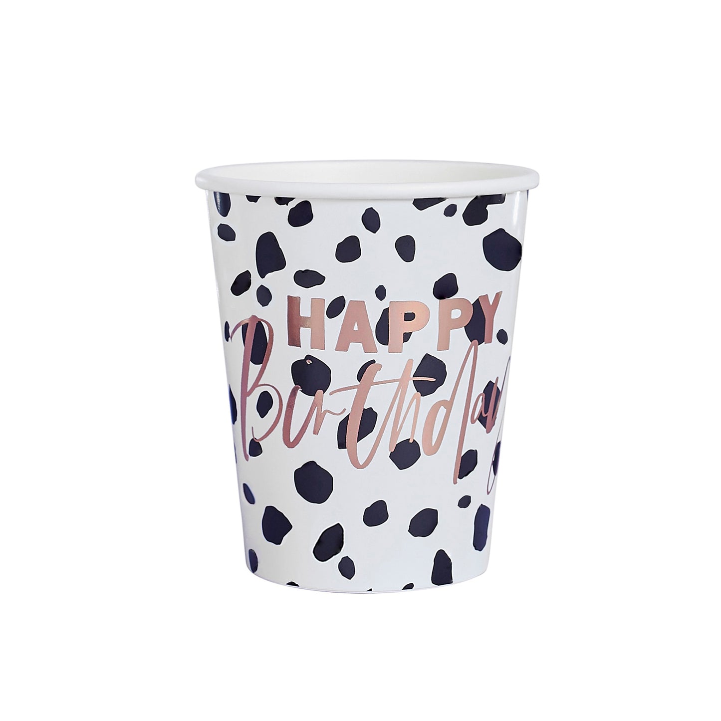 Dalmatian 'Happy Birthday' Paper Cups - Pack of 10