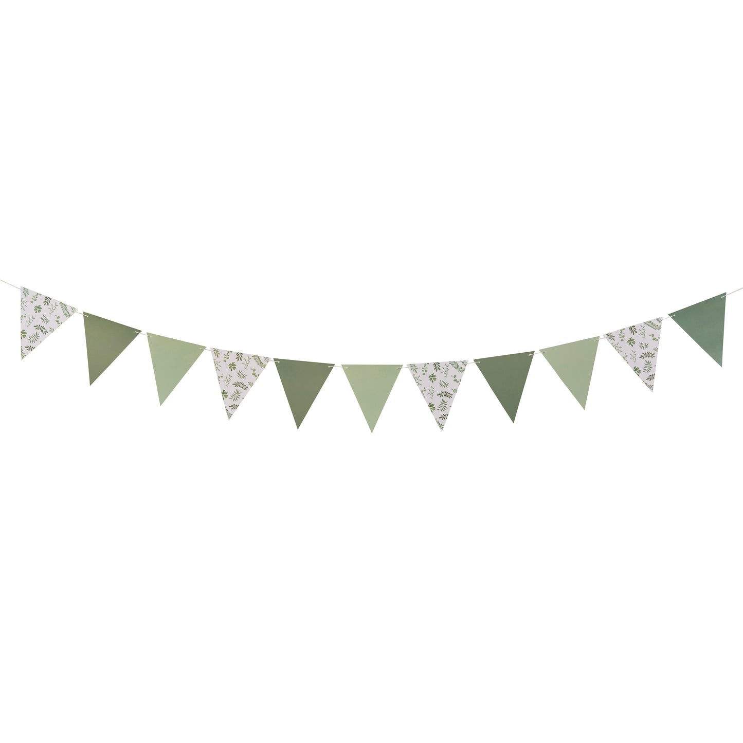 Botanical Flag Card Garland 2.5m