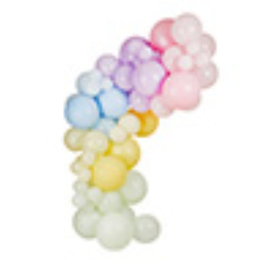 Pastel Balloon Arch Kit - Pack of 65