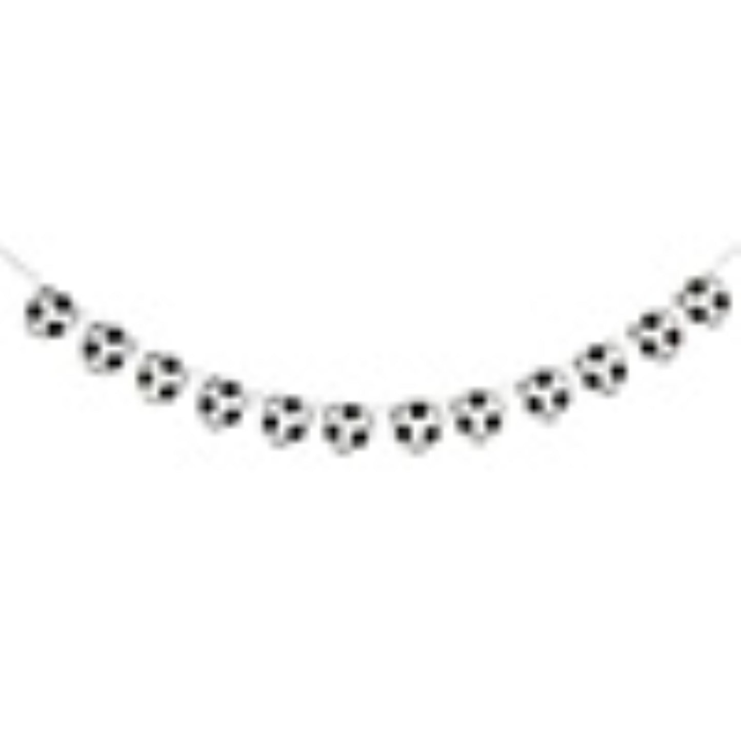 Football Card Garland 2.5m