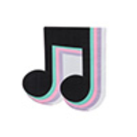 NAPKINS MUSICAL NOTE 16PK