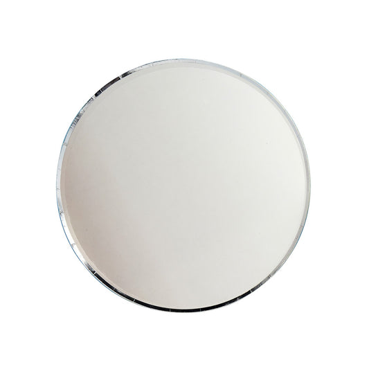 Silver & Grey Ombre Paper Plates - Pack of 8