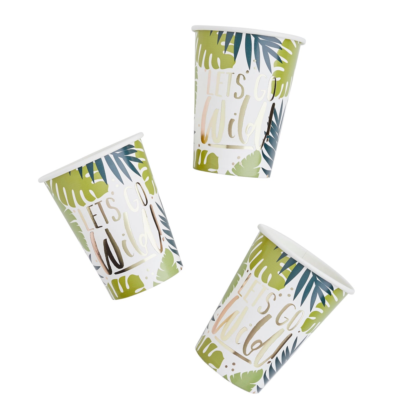 Tropic Paper Cups - Pack of 10