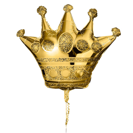 Gold Crown 35'' Foil Balloon