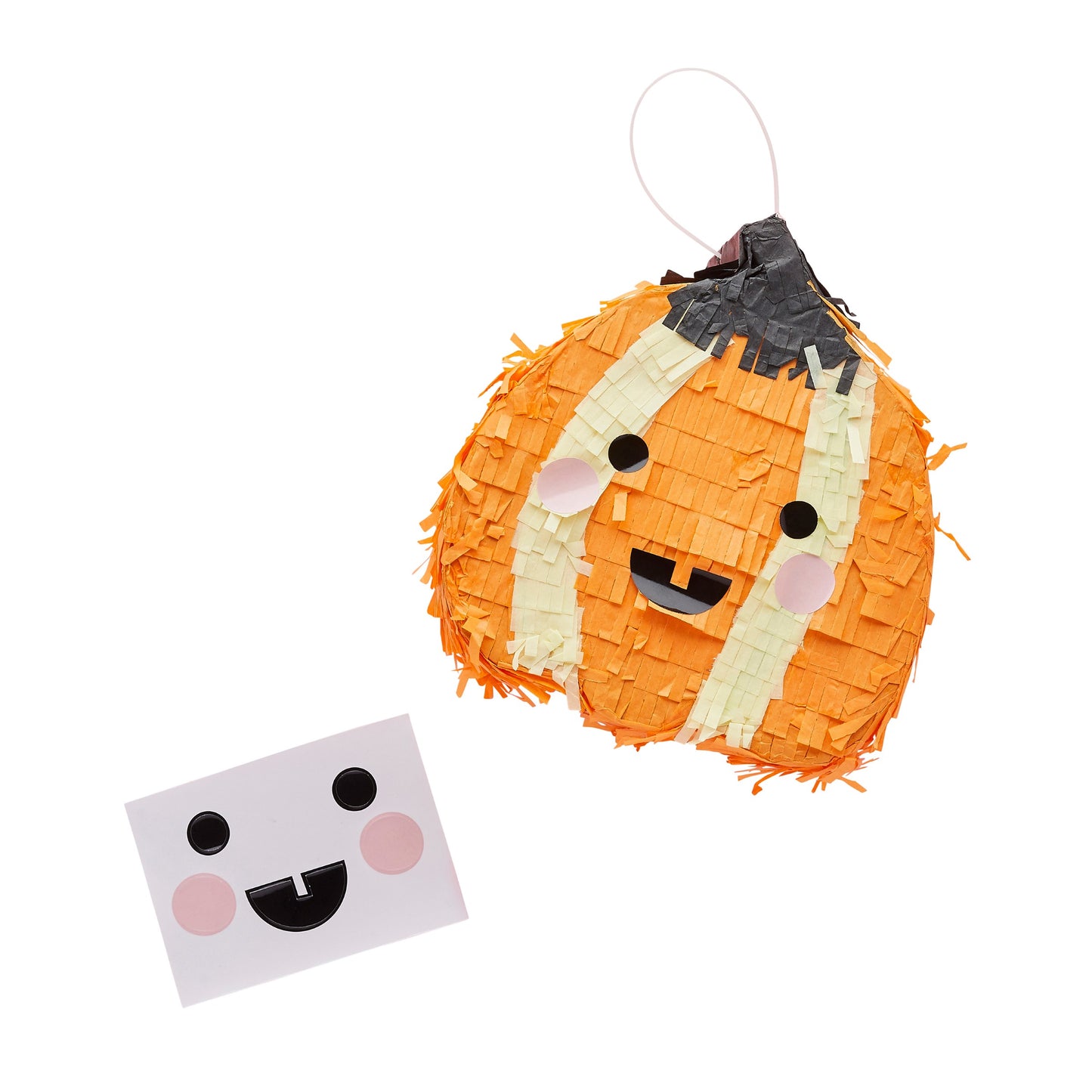 Pumpkin Pinata & x1 Face Sticker Sheet