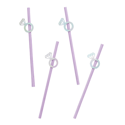 Diamond Paper Straws - Pack of 20